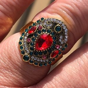 ⭐️NEW Multi Stone Fashion Ring Size 9 1/2